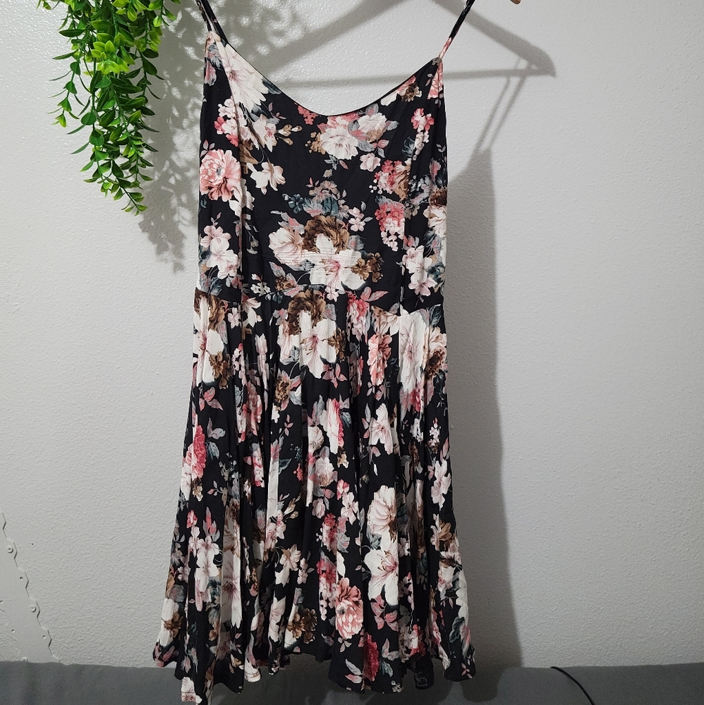 Short floral dress